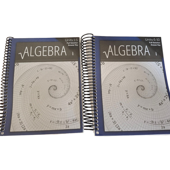 Christian Light Algebra 1 Solution Keys - Picture 1 of 3